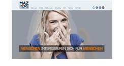 Desktop Screenshot of mazandmore.de